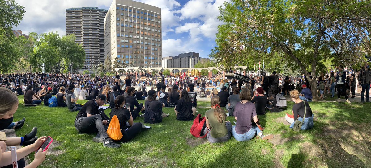 KellenForrest's tweet image. Not just an American problem. #calgaryprotest #blacklivesmatter