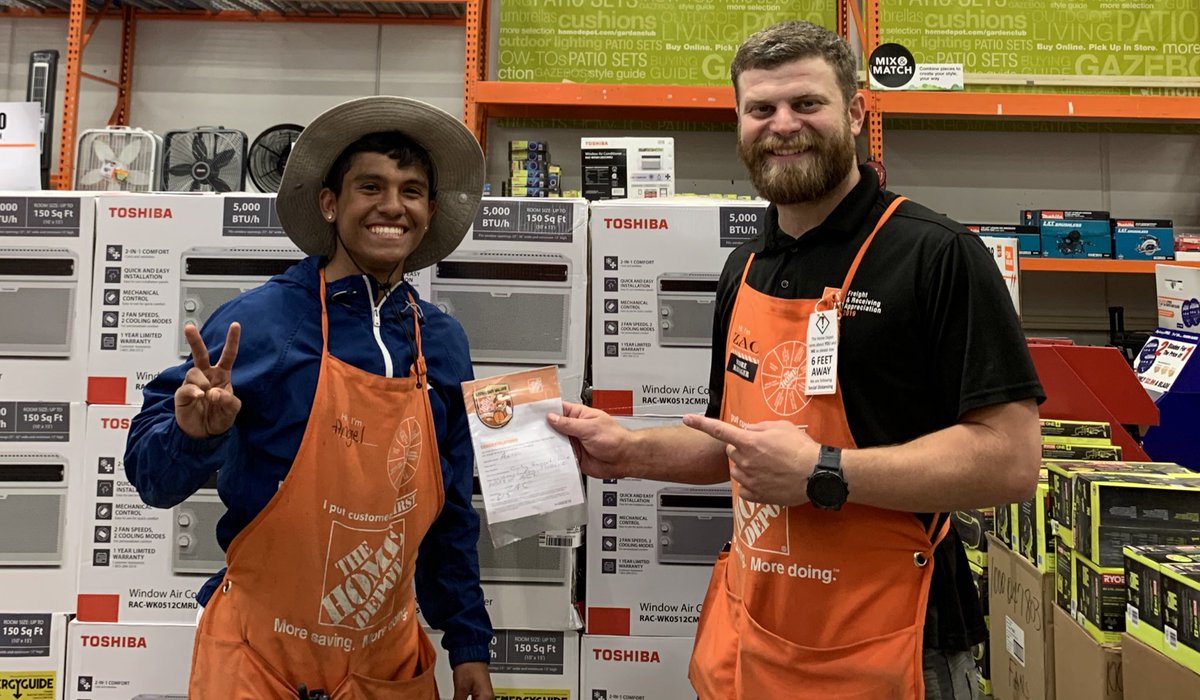 The only thing cooler than Angel <a href="/AbileneHD/">Home Depot 6583</a> is the 13 pallets of A/Cs he broke down and merchandised! Not only did he knock them out but he made it look like a breeze 🥶🥶🥶