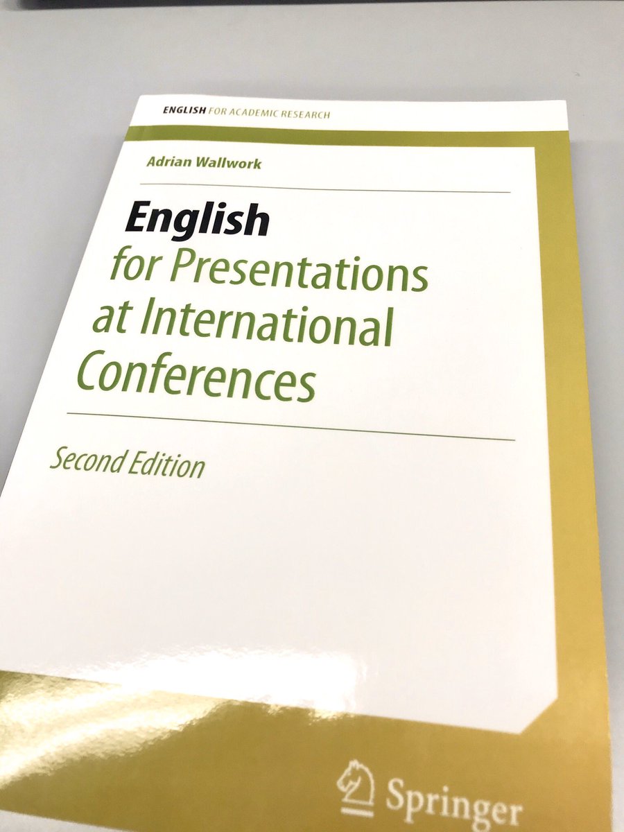 講談社サイエンティフィク On Twitter English For Presentations At International Conferences は 国際学会や会議で発表する研究者のみなさまをサポートする一冊です スライドの作り方や オーディエンスの心の掴み方 リハーサルから学会後のネットワーク