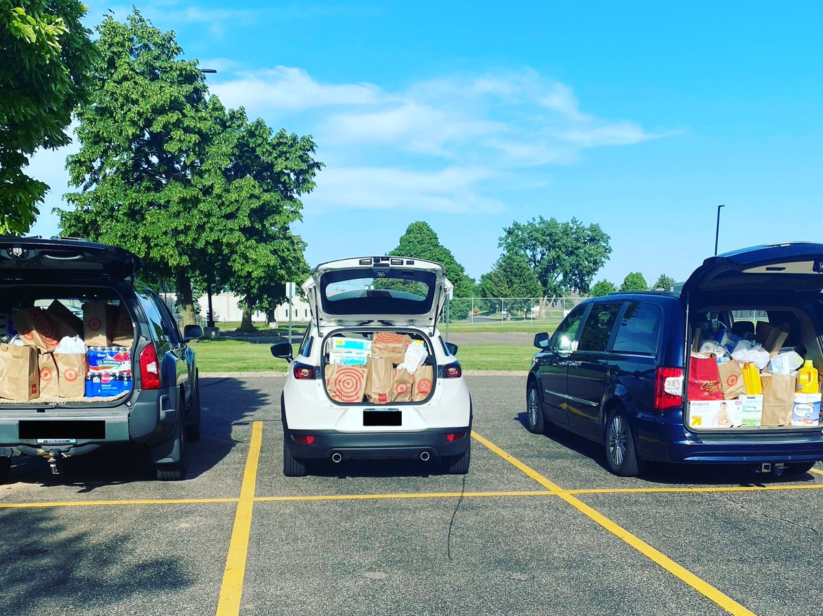 In under 48 hours, our students urged us to organize donations and spread the word to their community. Result - we’re bringing 3 SUVs of groceries, diapers, and hygiene items to North Minneapolis tomorrow!  We are so proud to advise these leaders!