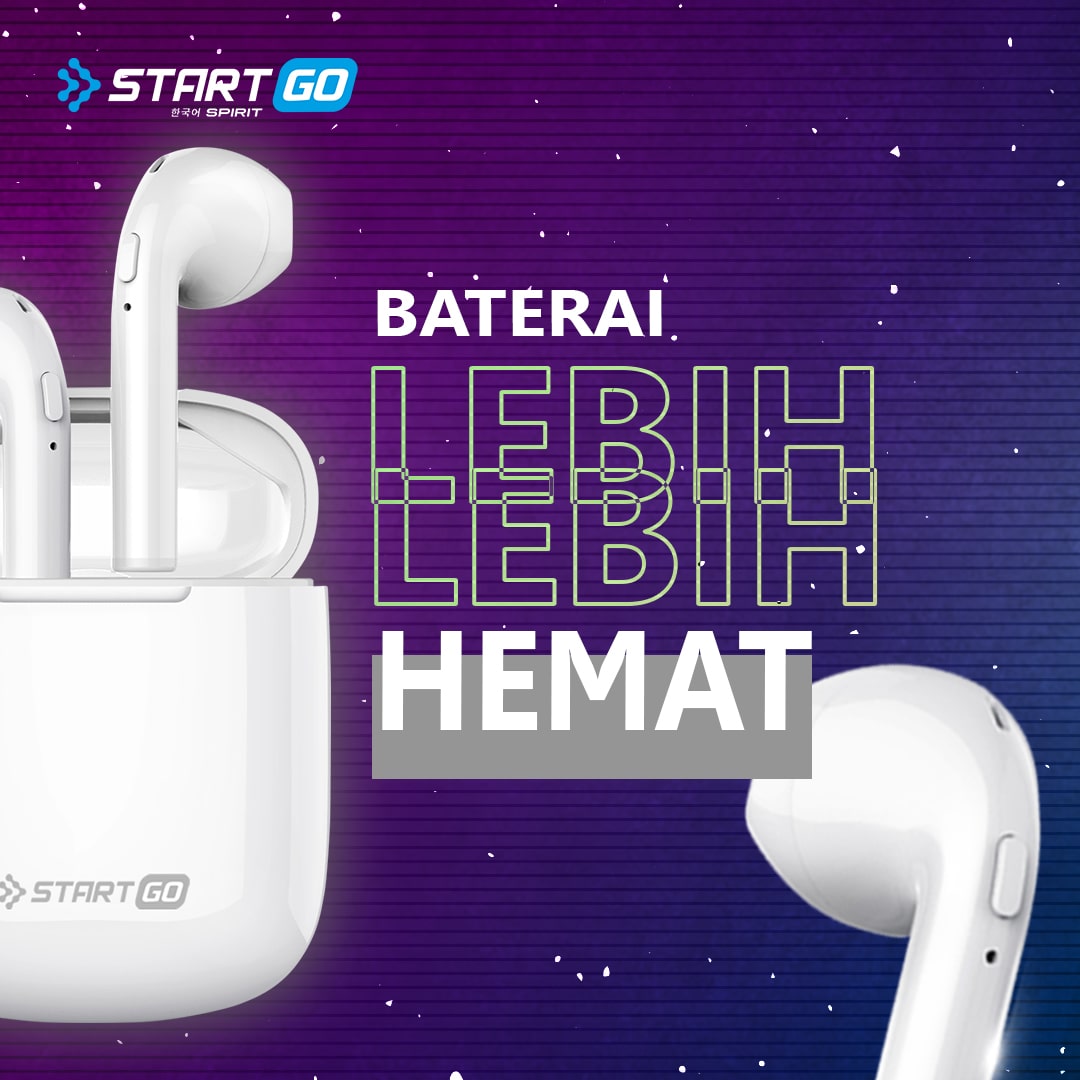 StartGo_id's tweet image. #StartGoTWS2 memiliki teknologi Bluetooth 5.0 yang membuat daya tahan baterai lebih hemat, jadi kamu bisa leluasa beraktivitas bareng #StartGo TWS2!

Dapatkan StartGo TWS2 kamu sekarang dengan mengunjungi Advan Official di e-commerce kesayangan kamu atau klik link di bio🌟