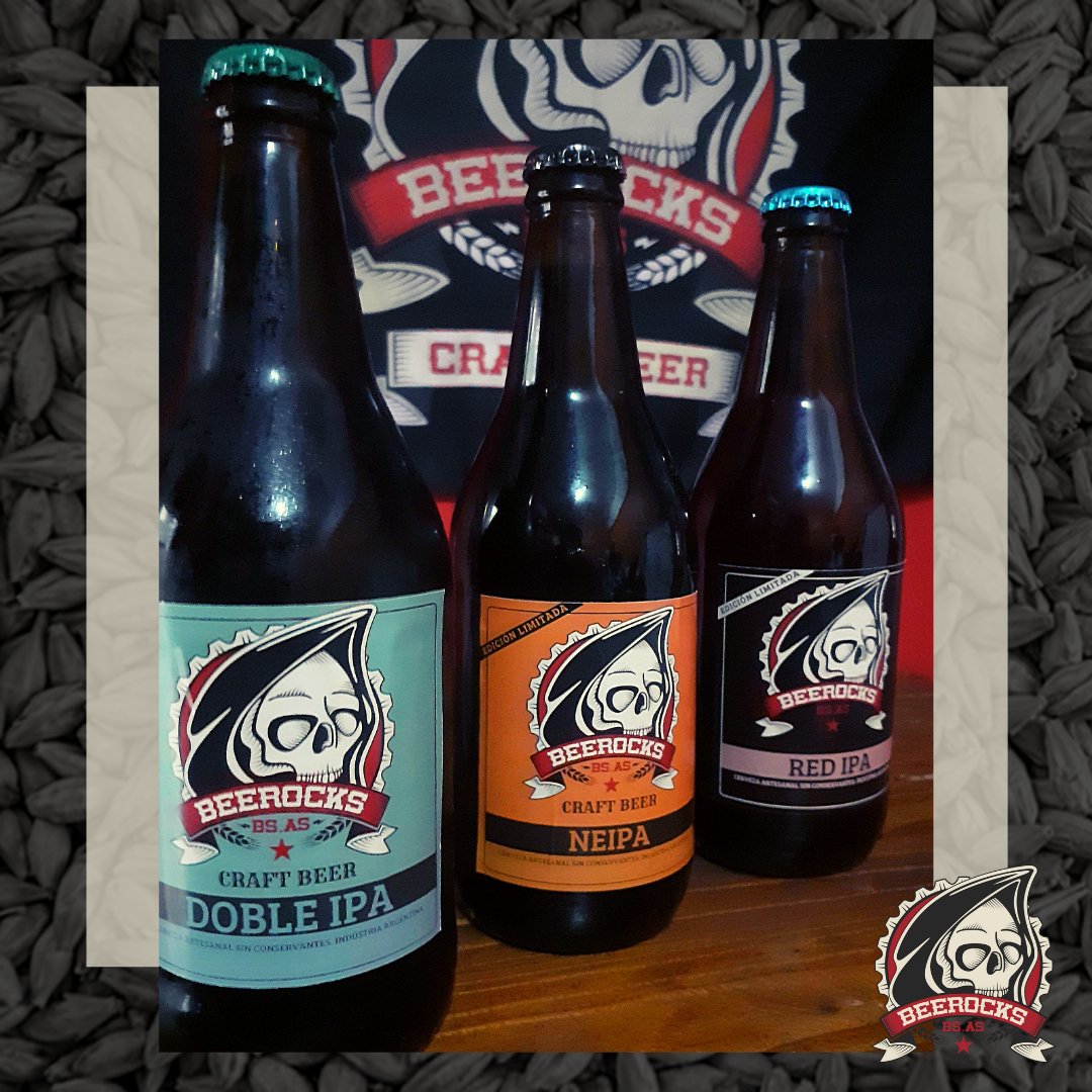 beerocks_bsas's tweet photo. 🍻#BEEROCKS Lupuladas🤟🏻 : 3 estilos de imperdibles! :🍺DobleIPA 🍺REDIPA 🍺NEIPA.  Elegí el tuyo y stockea tu heladera! #EnCasaPeroConBeeercoks #CervezaArtesanal
. https://t.co/0XR2LnVNMc
