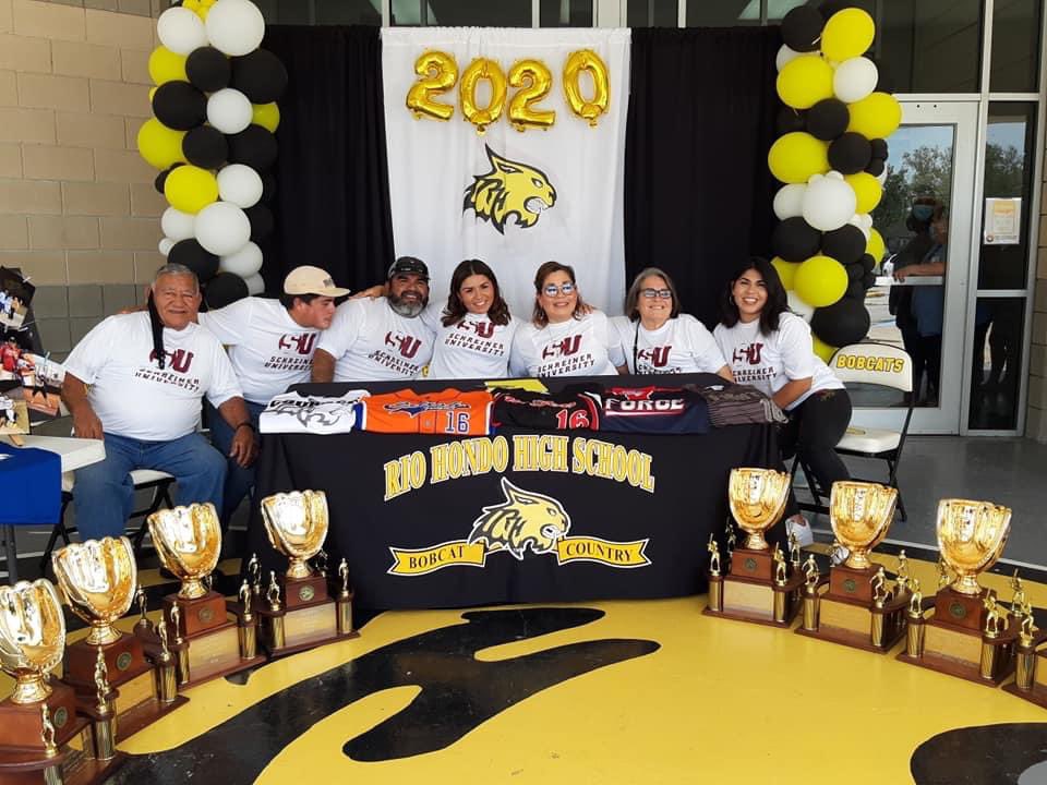 Narro88's tweet photo. .@LadyCats_RHHS Four-year varsity senior @naaayyeliii inks her LOI to play softball at @SchreinerSB. (Courtesy photos) #RSLSoftball https://t.co/b5QRxQjul6
