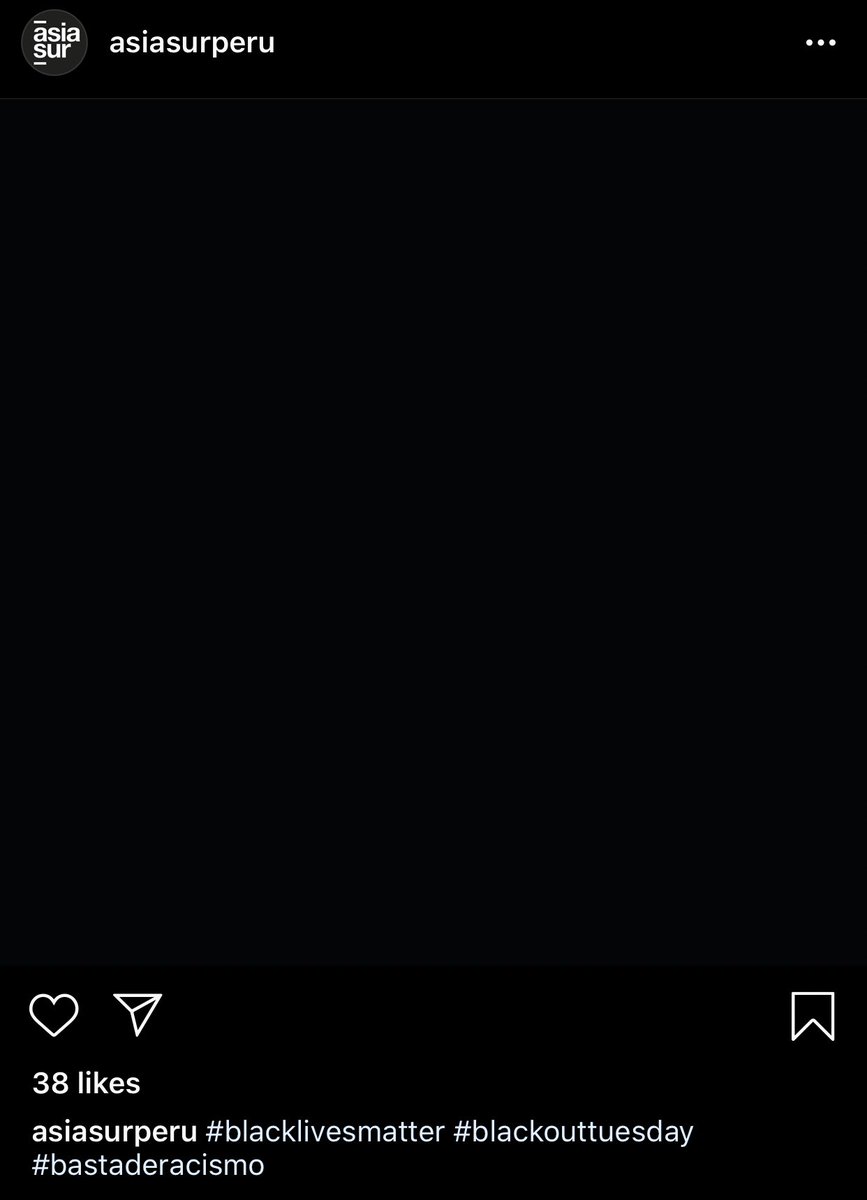 JulioCJEC's tweet photo. LA REVISTA “ASIA SUR” poniendo su imagen de apoyo a la lucha contra el racismo ps. El chiste se cuenta solo. https://t.co/dYQatsnCa0