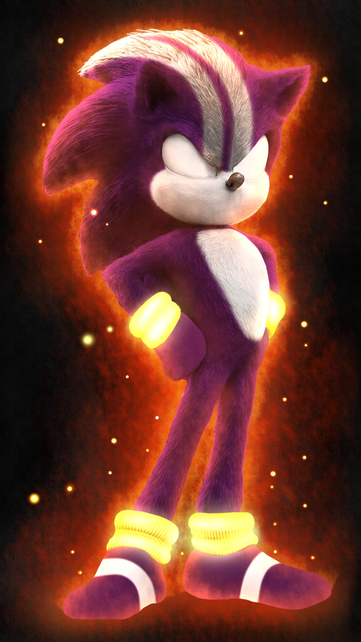 darkspine sonic the hedgehog wallpaper