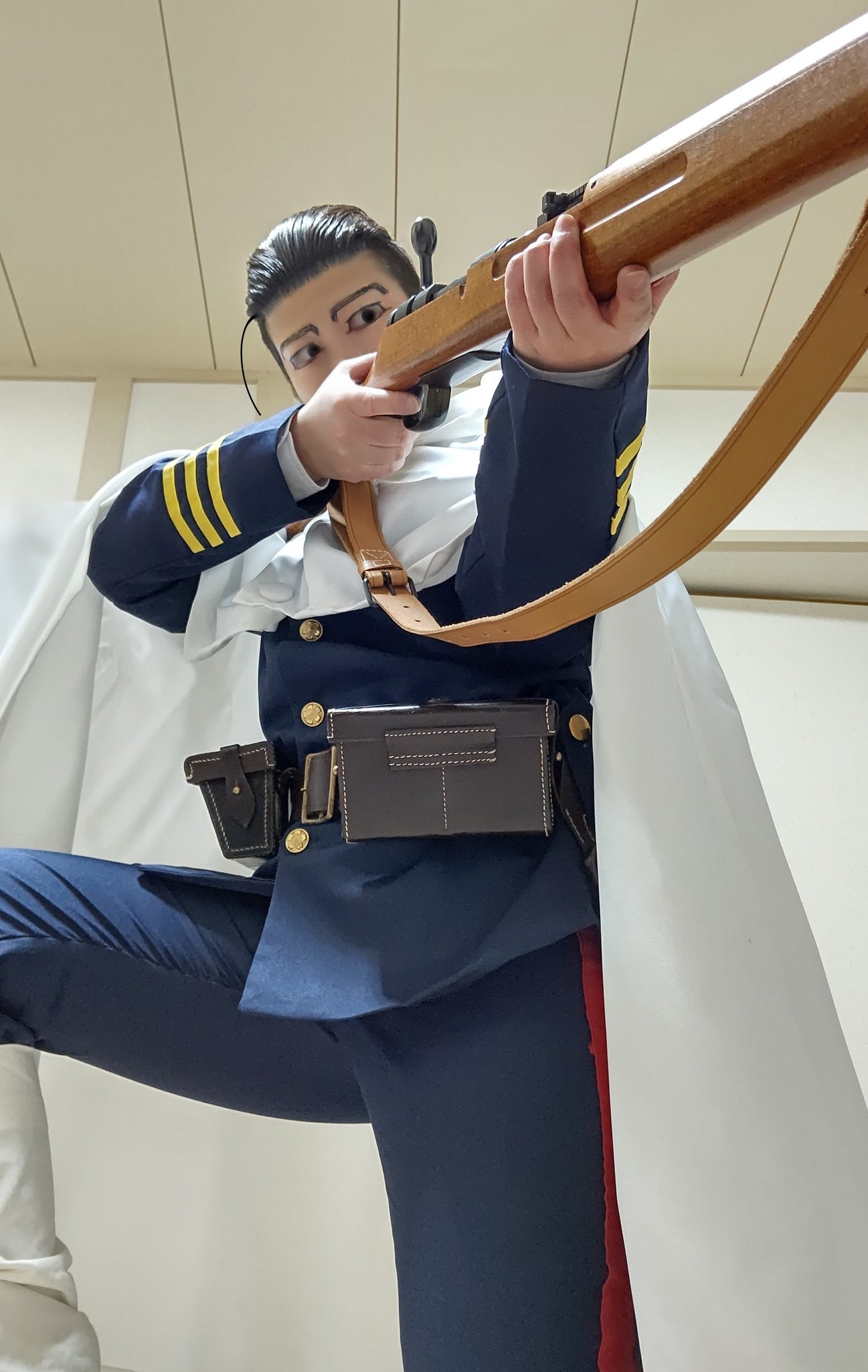 にいなな文月 ཫ コスプレ 宅コス Cosplayゴールデンカムイ 尾形百之助 軍服ver 朝まで夜な夜なコスして出来たて 久々の尾 修正書き足しあり 背景修正なし 力尽きた 金カム 金 にいなな文月 ཫ コスプレ 宅コス Cosplayゴールデンカムイ 尾形百之助 軍服ver 朝まで夜な夜なコスして出来たて 久々の尾 修正書き足しあり 背景修正なし 力尽きた 金カム 金
