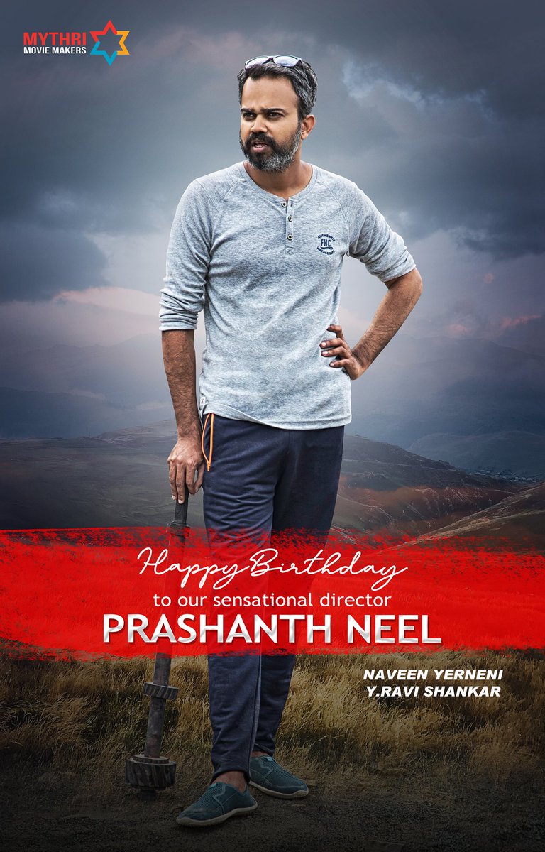 Wishing @prashanth_neel garu, sensational Director and a gem of a Human very Happy Birthday 💝

Waiting to meet you soon in a Radiation Suit 😊