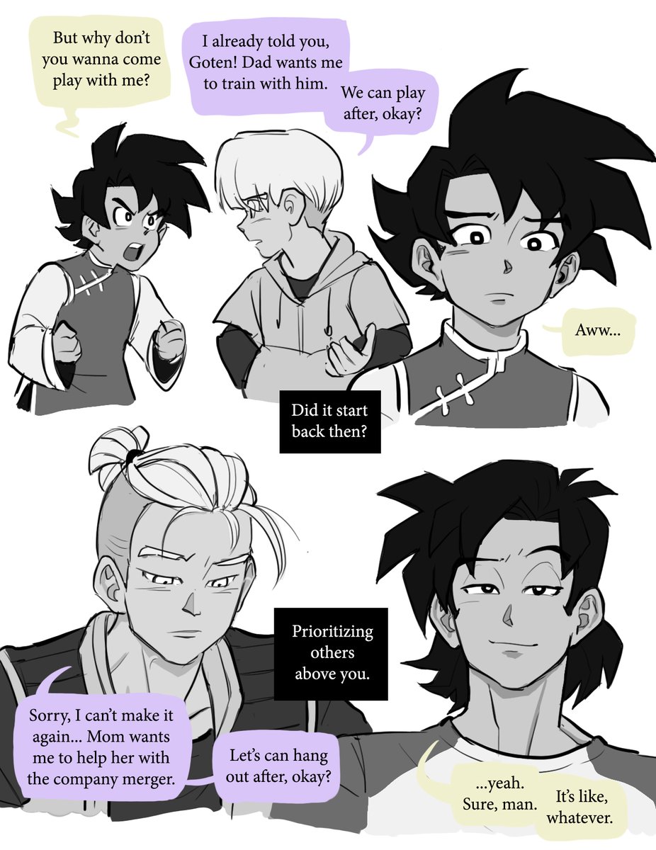 how old was trunks at the start of gt