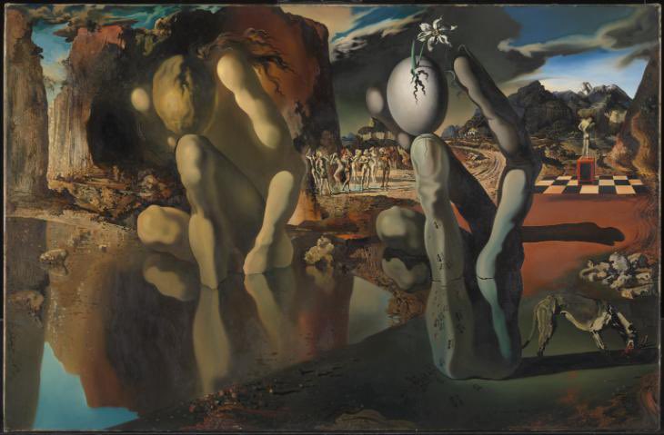 4. Metamorphosis of Narcissus, Salvador Dalí, 1937