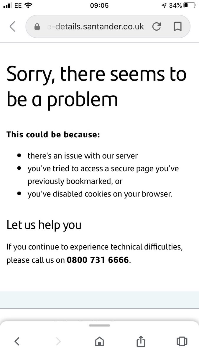 simontangphoto's tweet photo. @santanderukhelp I have been having issues applying for the BBL for the last three weeks. Same message comes up every time I finish and submit the application both on desktop and mobile, safari and google..have phoned the number a 2 weeks ago and someone said they would look into it but no reply https://t.co/3WHsErpFCQ