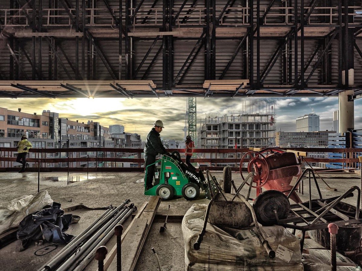 The only one chosen by #Demolition Professionals...
because it's the only one that can handle the abuse.
SHERPA, the #ZeroEmissions #MiniLoader...