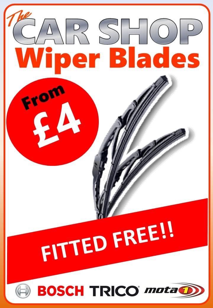 TheCarShop_Gbro's tweet photo. If all of that lovely spring sunshine has damaged your wiper blades get a new set fitted now.
We offer FREE fitting on all wipers bought from us &amp; at the moment we are offering a free 'at home' fitting service to everyone is Guisborough! Just give us a call or drop us a message https://t.co/vIJqUWILrW