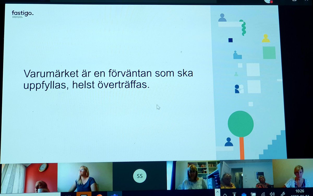 MarieHarder1's tweet image. @Fastigo_org nu digital personaldag, först ut diskussion varumärkets betydelse. Spännande, viktigt hur intressant som helst.