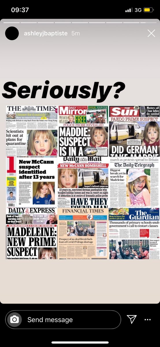 - Black Lives Matter awakening 
- 40,000 dead from Covid 

UK Media: