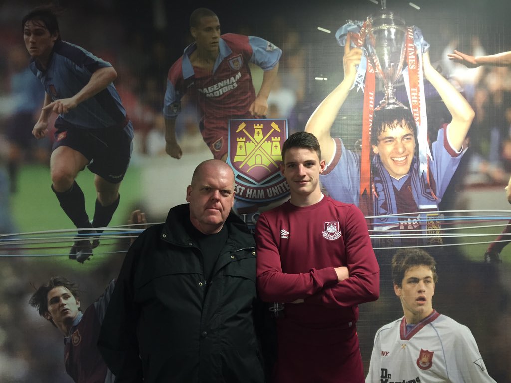 Dennis Lepine, a man that bled claret & blue. A man that treated me like one of his sons. A man that no one had a bad word to say about was sadly taken from us this morning. A sad day not only for his family, but for me & @WestHam. You’ll be missed Den, RIP. Love you mate. ❤️🙏⚒