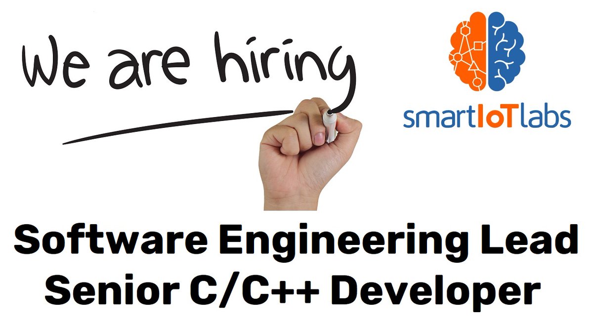 sofiathinks's tweet photo. 🗣 ¡Aún estás a tiempo de unirte a la revolución del #HogarInteligente! Buscamos 2 nuev@s compis👇

🔴Software Engineering Lead: https://t.co/jJFsQOFjvf) 
🔴Senior C/C++ Developer (https://t.co/NJLDUCZi7C). 

📧 Envíanos tu CV y carta de presentación a jobs@smartiotlabs.com. https://t.co/SOiXcfZK5f