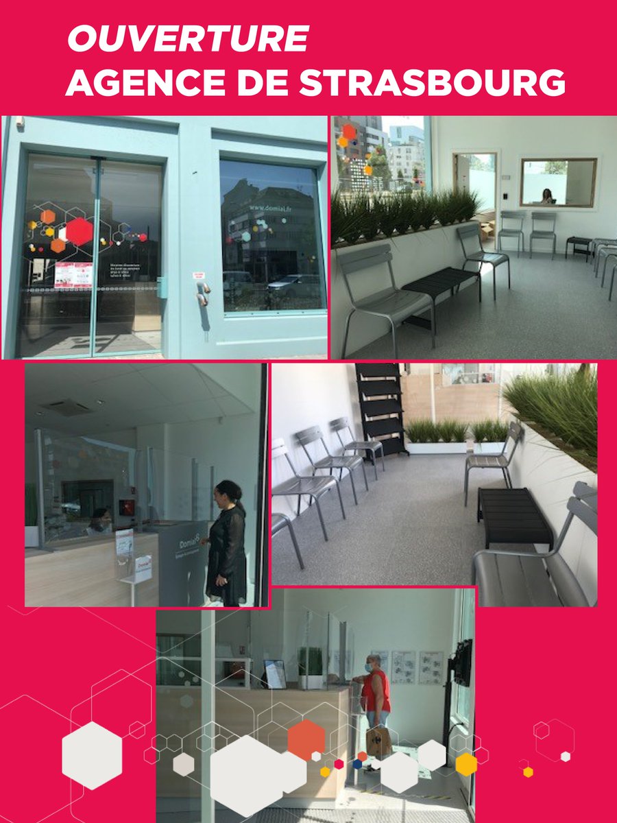 [Ouverture de nos agences] 
Depuis mardi après-midi nos agences sont fin prêtes pour accueillir les clients dans le respect des normes sanitaires à #Mulhouse mais aussi à #Strasbourg 👉 dans les nouveaux bureaux 1 avenue Jean Jaurès 🏢