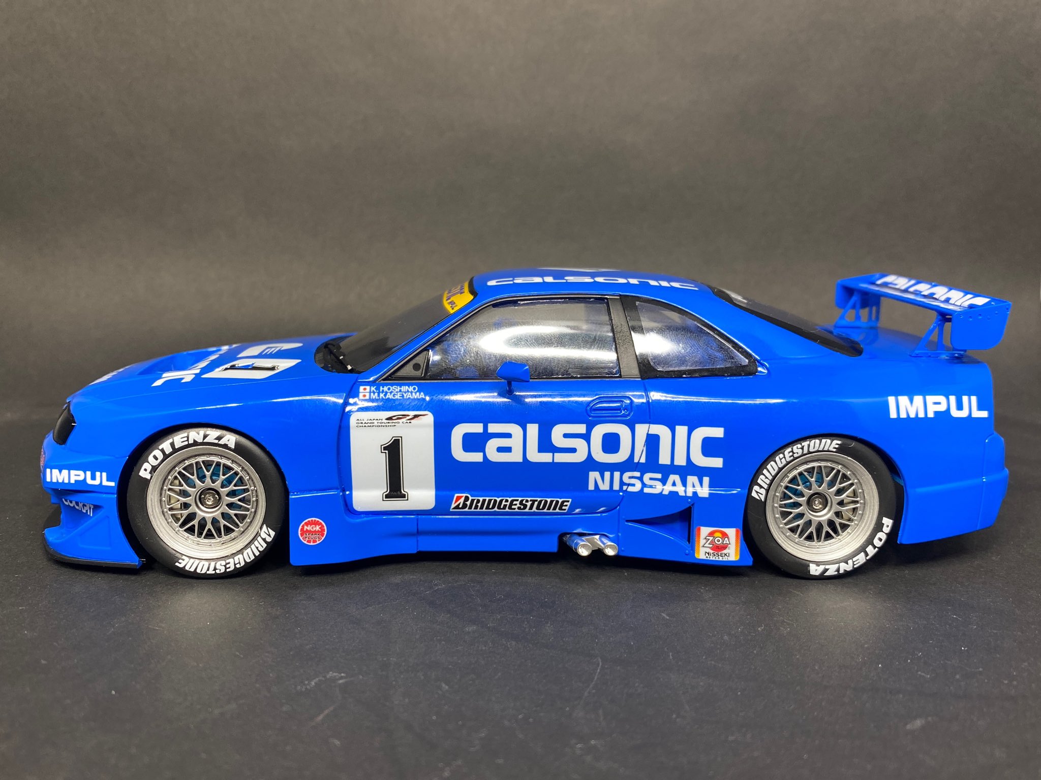 いっさん　 タミヤ　1/24 カルソニックスカイラインR33GTR 1/24 カルソニック・スカイライン GT-R（R33） | 鉄道模型