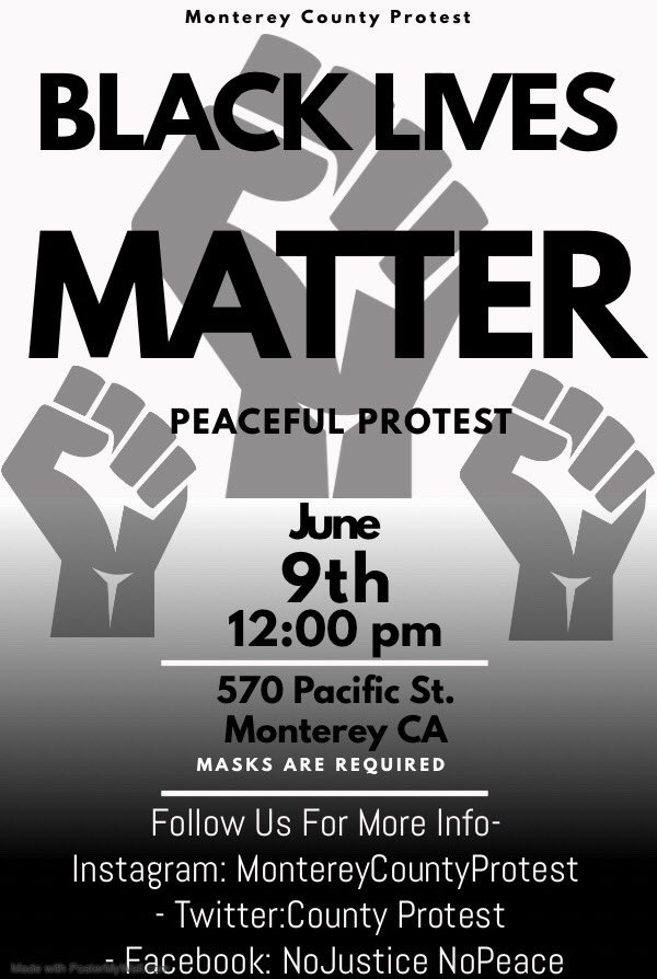 MontereyCountyProtest tweet media