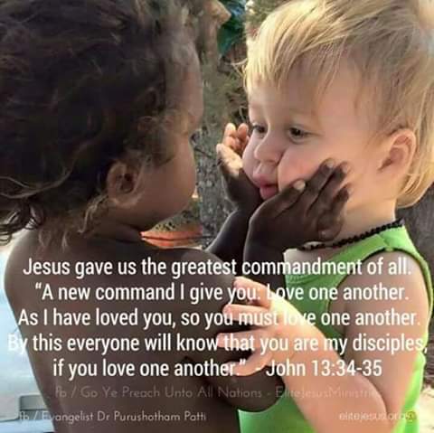 MUGOYAZAKAYO2's tweet image. John 13:34-35