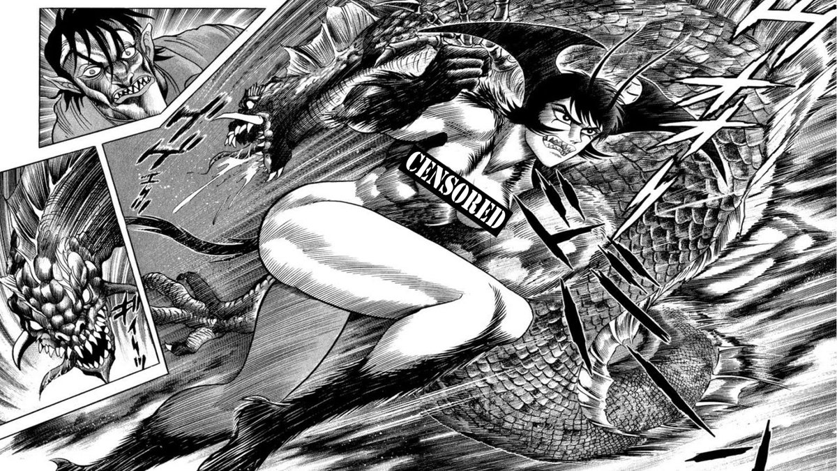 devilman manga horse riding