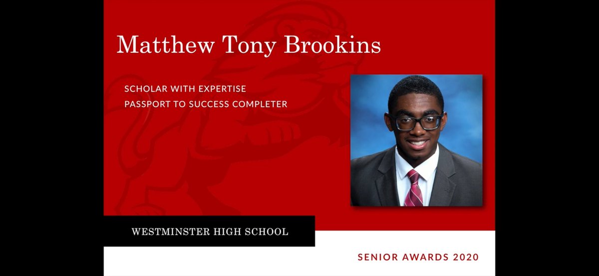 KeishaBrookins's tweet photo. Senior Awards were tonight. I am happy, proud and blessed to have this young man excel in so many areas of his life.  Virtual awards ceremony Westminister High School. 🗣outstanding Big Matt‼️ https://t.co/nND9H8rJpe