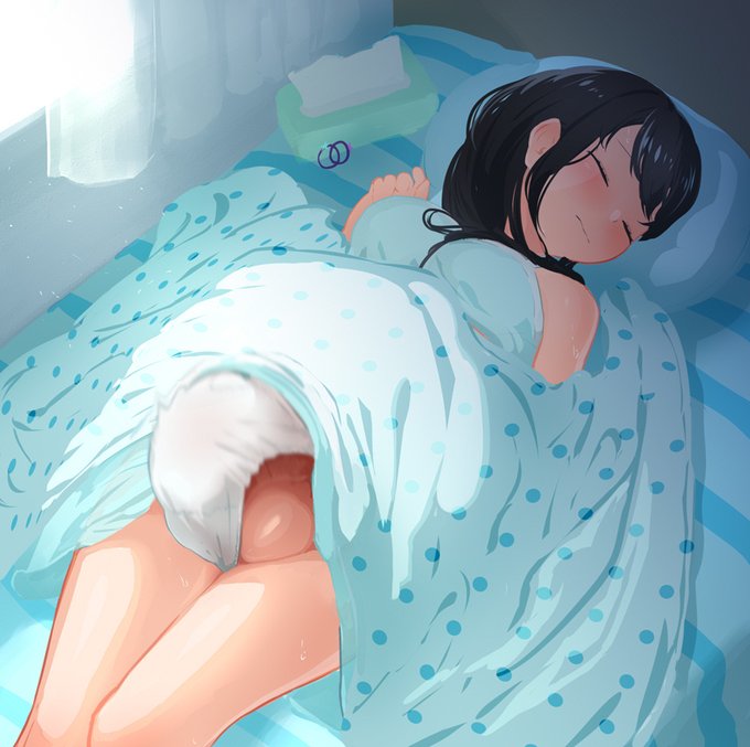 [R-18] ( ;˘ω˘)スヤァ #オリジナル #ふたなり #ふたなりテント #パンツ https://t.co/QmScDuceNg 