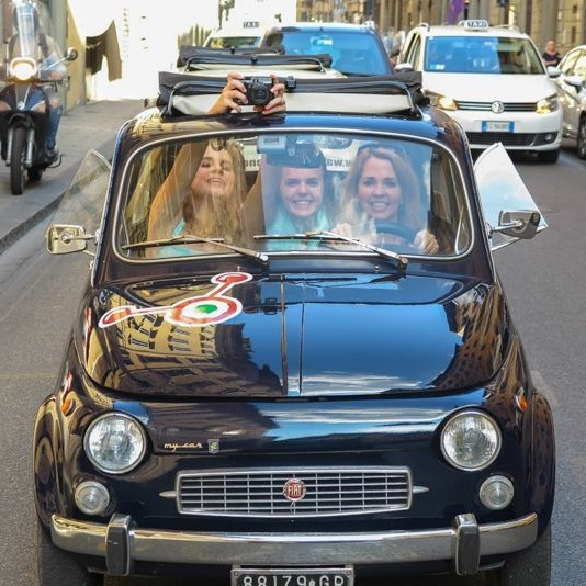 tammypacktalks's tweet photo. July 2014 Girls Trip! Driving vintage 1960's Fiats through Florence... so much fun... and more than a little terrifying! Good times back when we could travel. And we will again! #beforecorona #florence https://t.co/OPoiGwqXao