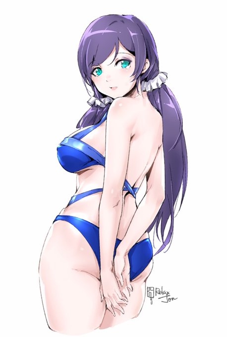 東條希 #東條希 #lovelive #巨乳 #癒しの美巨乳 #水着 https://t.co/mQa56MRRLW 