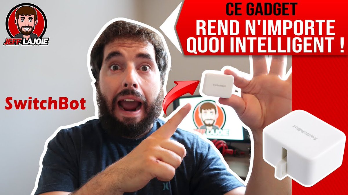 abavala's tweet image. Ce gadget rend n’importe quoi Intelligent et compatible Google Home / Amazon Alexa ! – Switchbot - abavala.tv/ce-gadget-rend… #abavalaTV