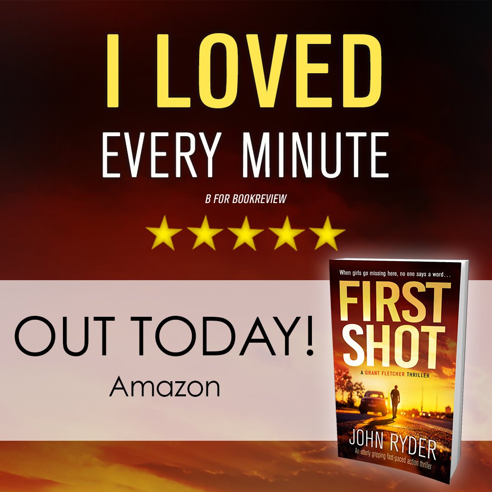JohnRyder101's tweet image. Thrilled to let you know FIRST SHOT is released today. Join Grant Fletcher as he hunts for a friend's missing daughter in a town where many other girls have disappeared. @bookouture #WritingCommunity
geni.us/B085DXSTKLCover