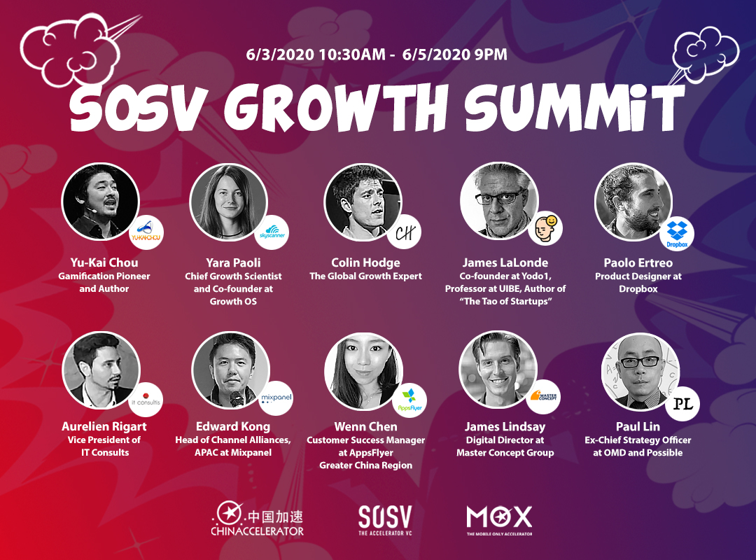 Announcing the growth heroes speaking at our biannual #growth summit 🚀

The summit will culminate in the public event MOX Virtual Happy Hour Friday 6/3. RSVP at eventbrite.com/e/106060212952