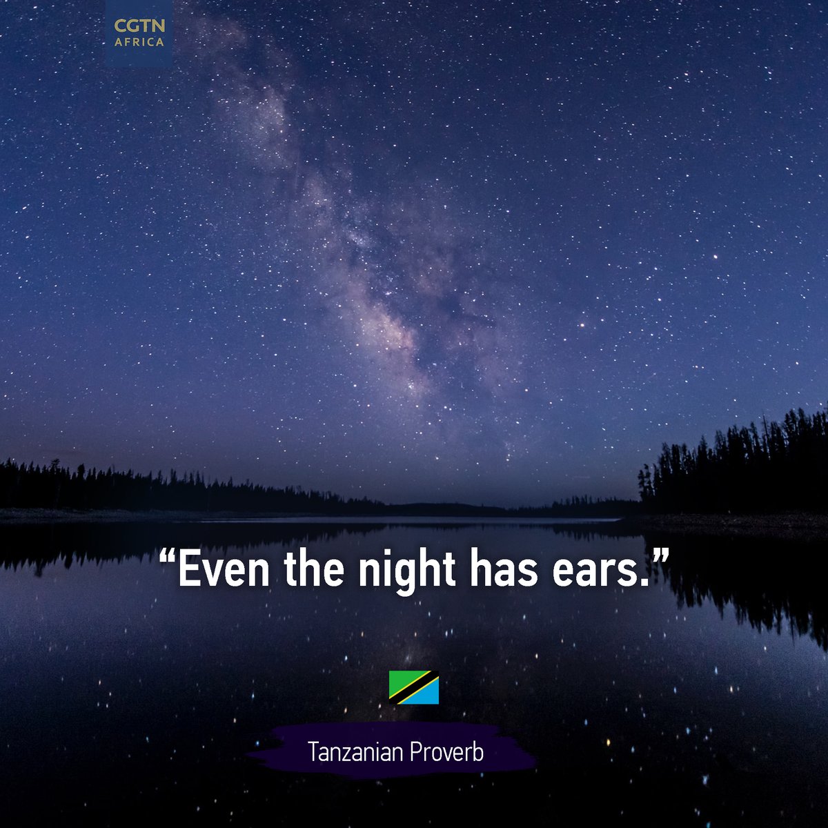 cgtnafrica's tweet image. Even the night has ears ~Tanzanian proverb

Good morning #Africa