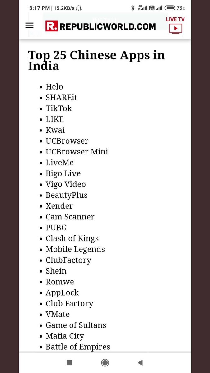 SauravOfficial0's tweet photo. We can stand against in this ways :-
1. Watch whether the is oroduct is made in China Or Not
2. Delete Chinese Apps From Your Mobile
Then China Will Automatically Get A Economical Shock 
#ChinaWingsClipped https://t.co/2Oq5P1Tyo4