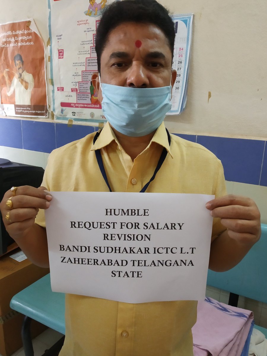 BANDISUDHAKAR14's tweet photo. #SalaryRevisionAIDSControlEmployees
#AIACEA https://t.co/1NY6m2IfSm