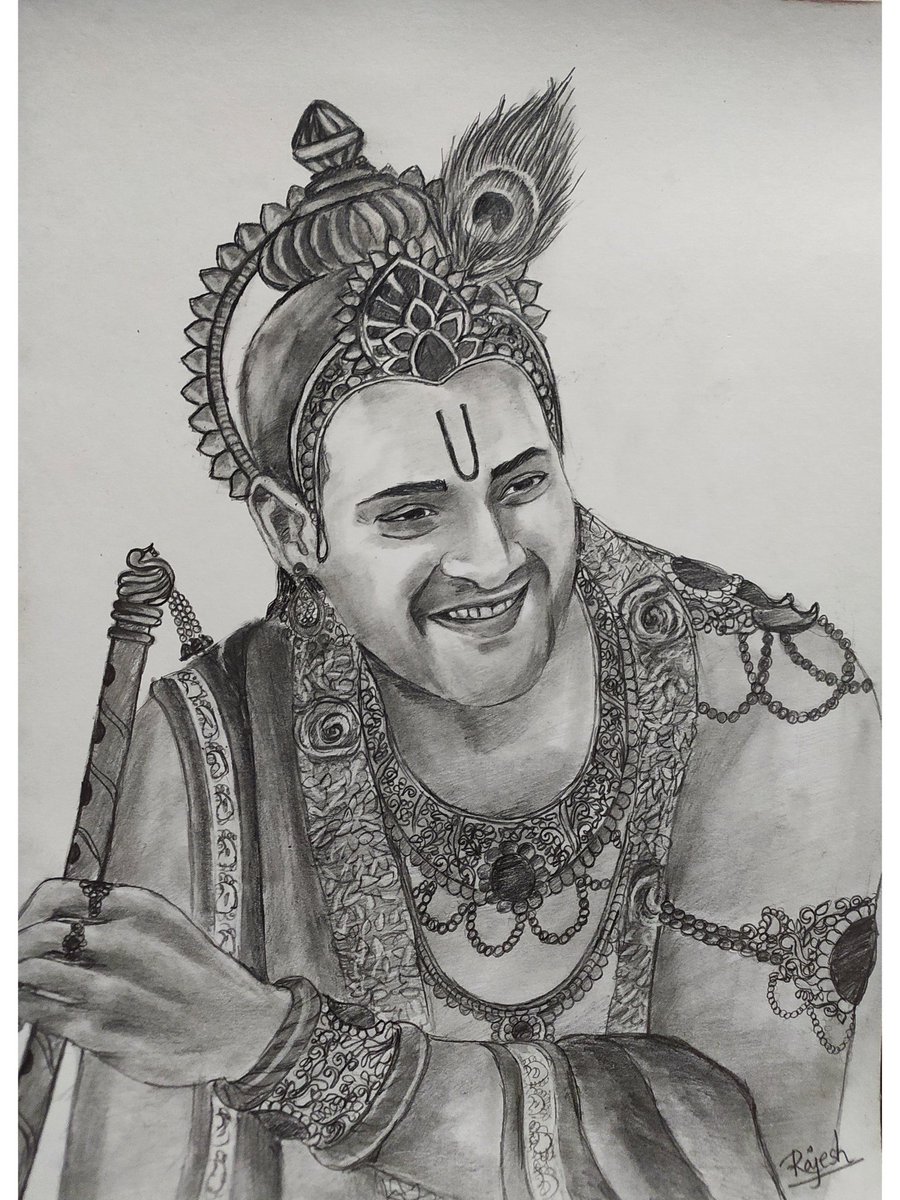 Drawing of @urstrulyMahesh as Lord krishna 
Watch timelapse on YouTube
youtu.be/1IwK07NSfj0

#SSMB #ssmb #SarkaruVaariPaata #lordkrishna #princemaheshbabu #SuperStarMahesh #Mahabharatham