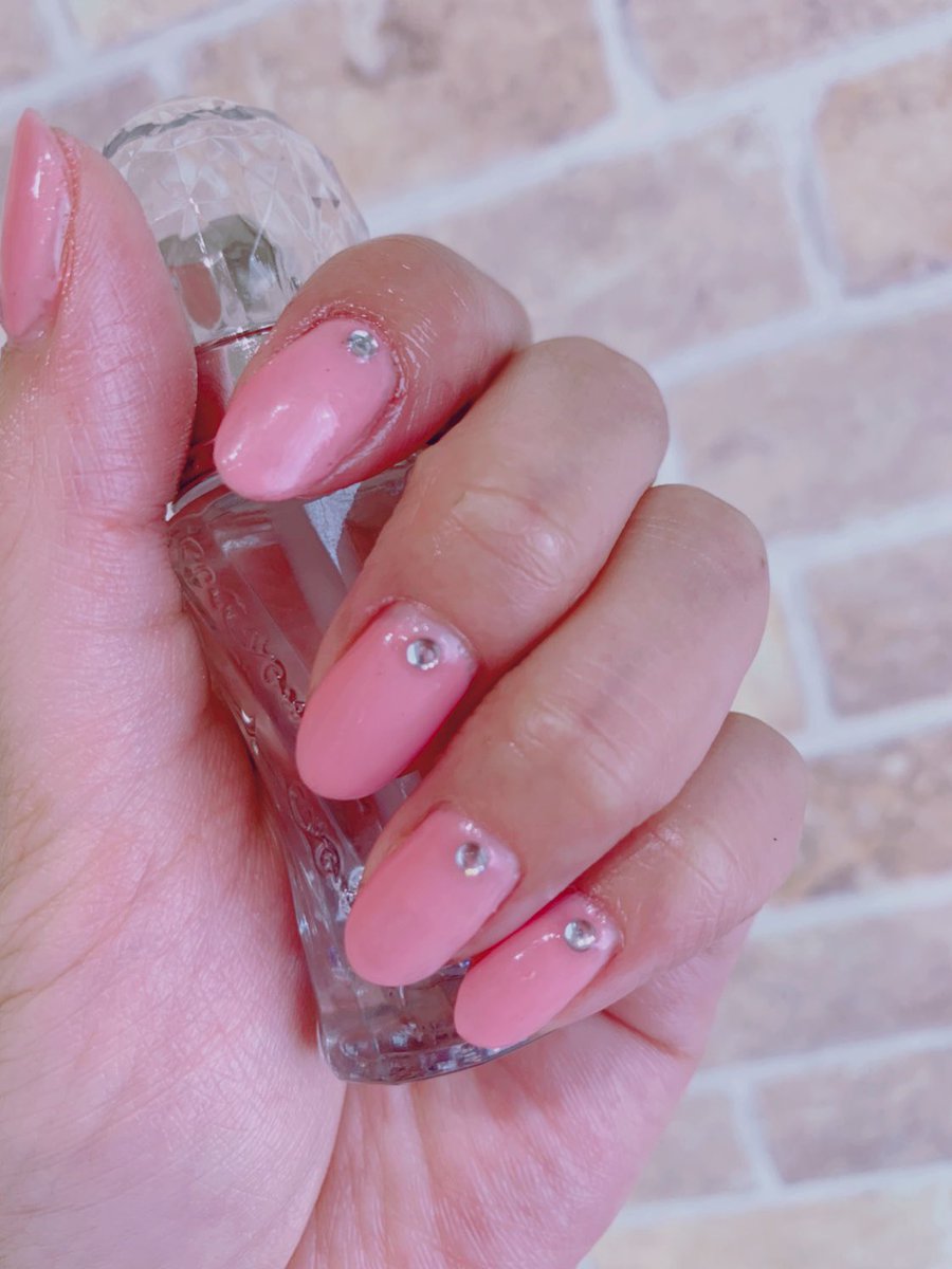 Chiii 脳細胞ザオリク セルフジェルネイル ぐちゃぐちゃ下手っぴだけど 練習あるのみ セルフネイル ジェルネイル セルフジェルネイル