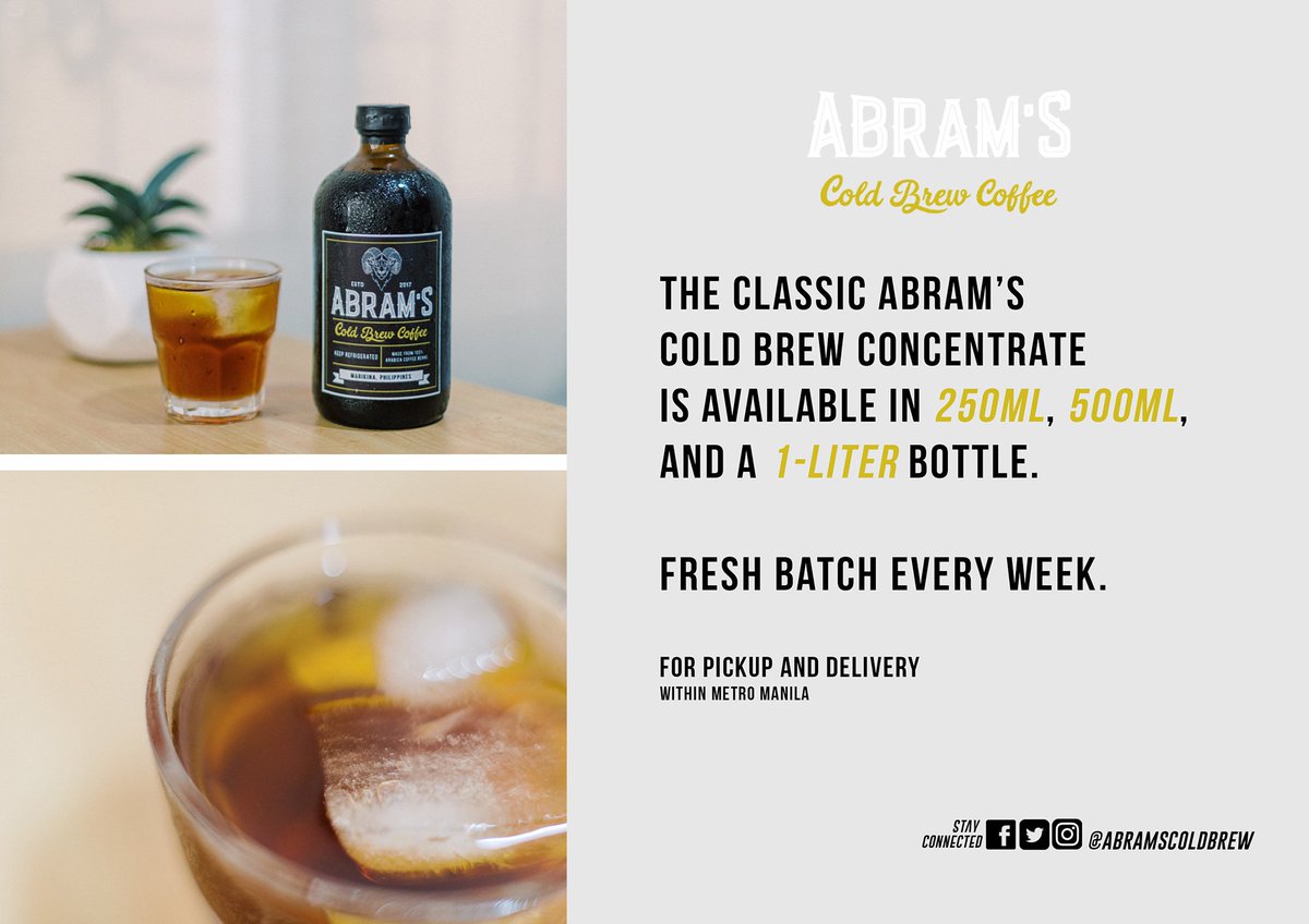 Always fresh! ☕🤞🏻