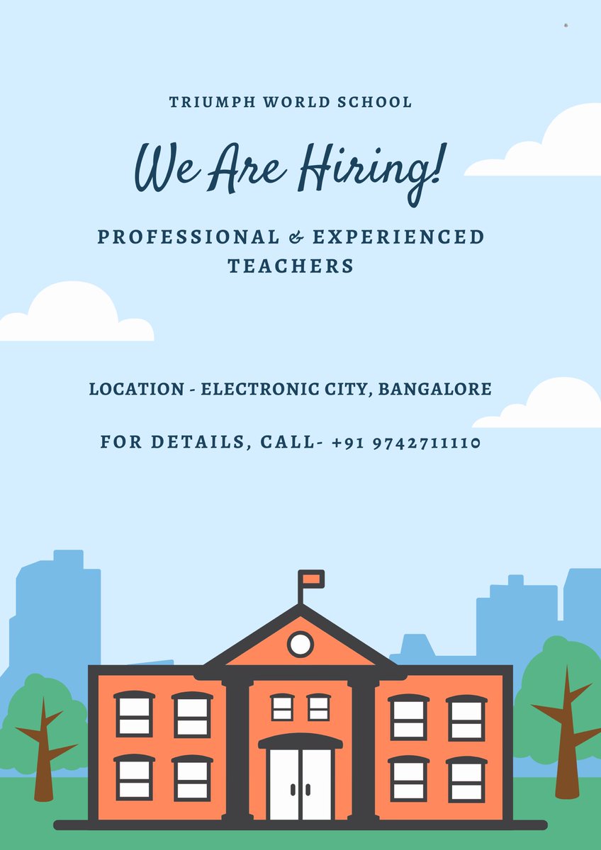 Triumph World School tweet media