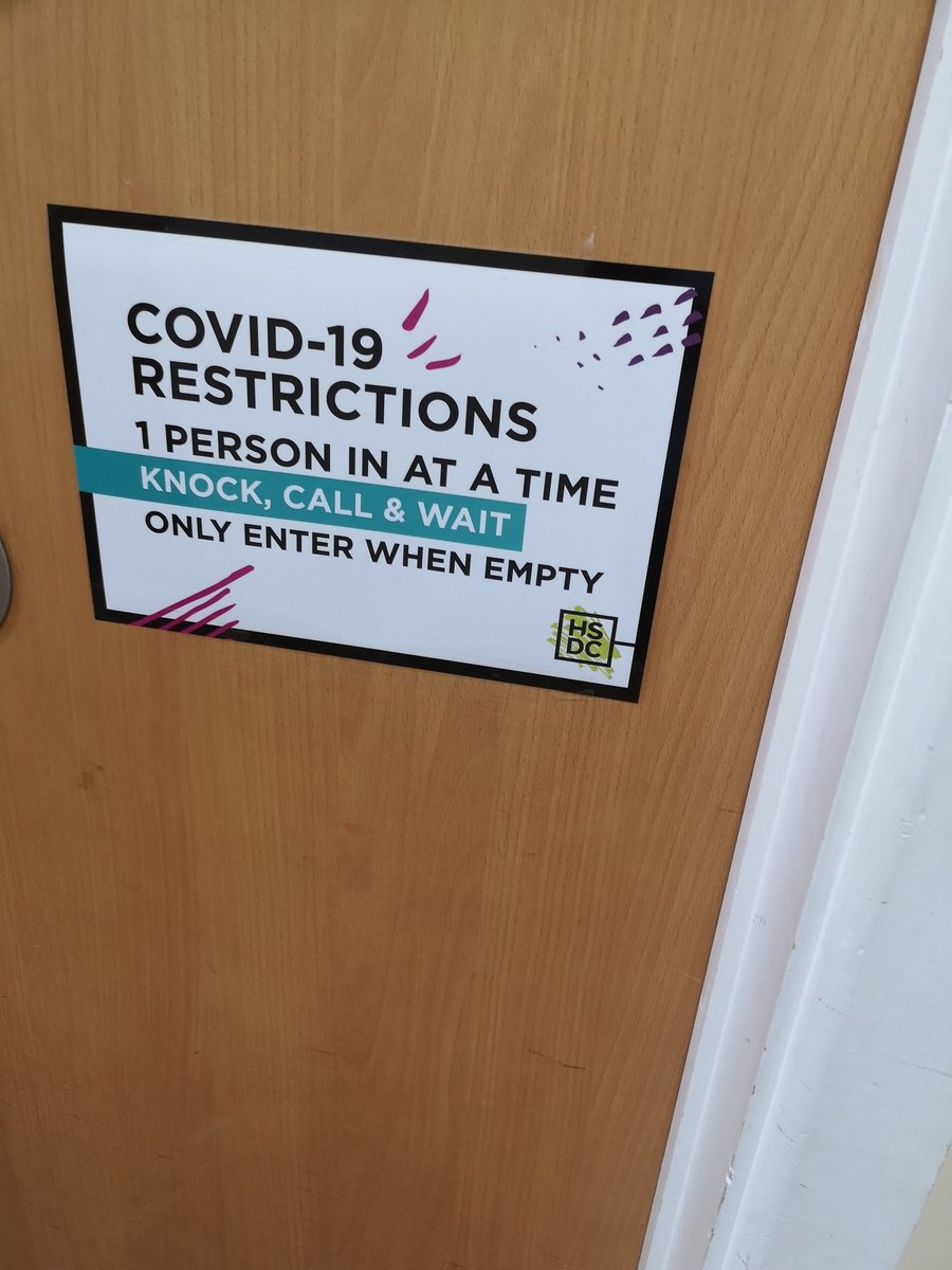 HSDC_dbeale's tweet photo. @Be_HSDC putting measures in place to ensure our staff and students are safe upon return... https://t.co/M3sOmmGHb9