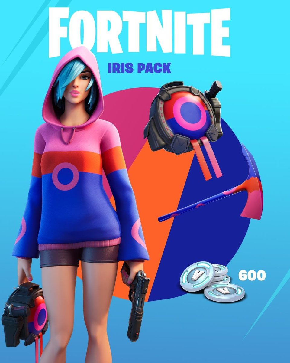 LpgWesty52's tweet photo. 🎁 Pack Iris à gagner !!! 🎁
Il faut :
- liker le post
- retweeter le post
- être abonné à mon compte
Au 50 likes je dis le gagnant !!!! 🎁🎁🎁🎉🎉🎉🥳🥳🥳
#Fortnite #cadeau #giveaway #packiris #Vbucks代行 #freevbucks https://t.co/B7NAlQ8pjI