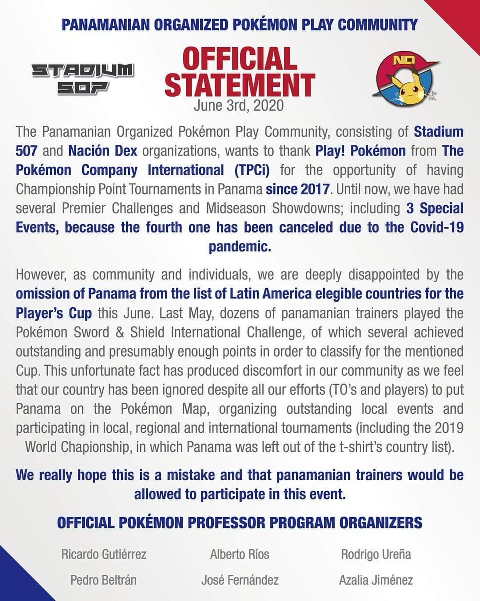 Darkk502's tweet photo. Help me share this. Ayudenme a compartirlo.

@MeninoJardim @BillaVGC @YureeVGC @ralfdude90 @CybertronVGC @WolfeyGlick @aDrive_tK @RoseTowerVGC
@PokeAlex_ @pokemon_tcg
#LatamMatters
#LatamImporta https://t.co/ZoWcQrNQA8