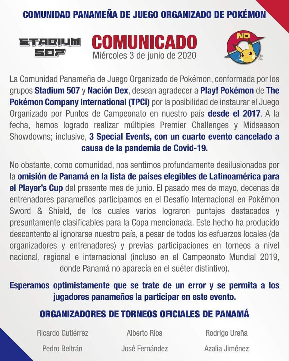 Darkk502's tweet photo. Help me share this. Ayudenme a compartirlo.

@MeninoJardim @BillaVGC @YureeVGC @ralfdude90 @CybertronVGC @WolfeyGlick @aDrive_tK @RoseTowerVGC
@PokeAlex_ @pokemon_tcg
#LatamMatters
#LatamImporta https://t.co/ZoWcQrNQA8