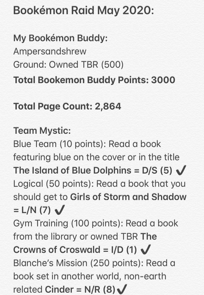 pll_lover13's tweet photo. Next, I did the @BookemonReads Reading Raid and I’m so glad I got to complete all the challenges and beat Team Rocket! https://t.co/IMopzrxkMl