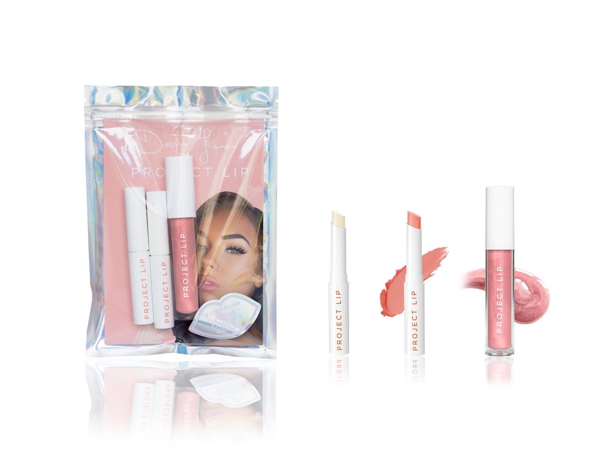 ProjectLip's tweet image. Obsessed 🔥 Demi Jones X Project Lip 

Kit includes our best selling primer, a gorgeous nude plumping colour and our NEW Plumping Gloss all for a special kit price £30.00 💋💋💋

#projectlip #demijonesxprojectlip