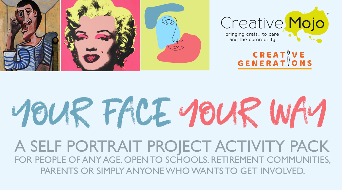 creativemojo's tweet photo. A #free #artpack from #creativemojo & #creativegenerations by Friday! Your Face, Your Way
Join our #intergenerational self portrait project
https://t.co/YwwsnBx4OL…………/
#dementiafriendly #wellbeing #LearningDisability #schools #parents #Thursdaystheday
@NAPAlivinglife https://t.co/LMab5MGoD5