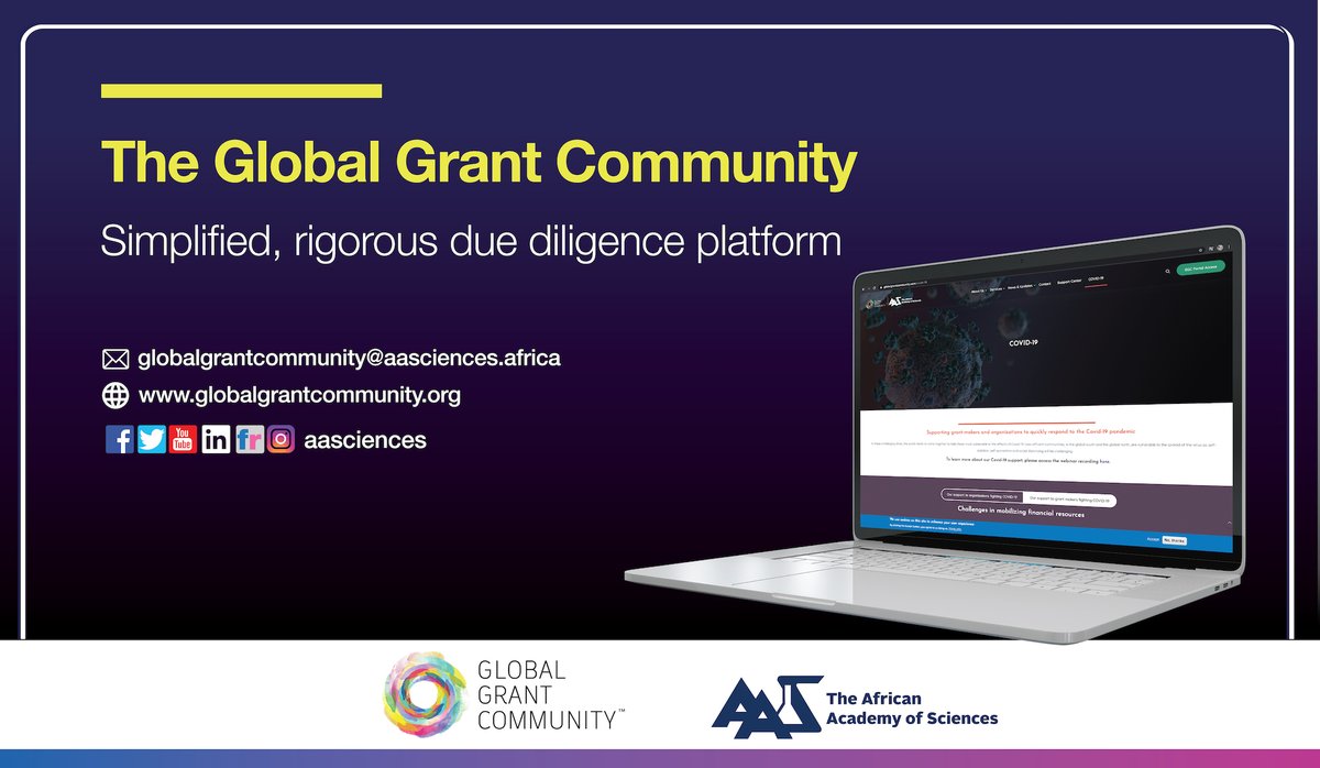 As a funder, you may wish to expedite the provision of services to communities and adopt a rigorous due diligence process to identify reliable partners.
Learn more about the due diligence platform that will enable you to achieve this. bit.ly/2VXmpCf