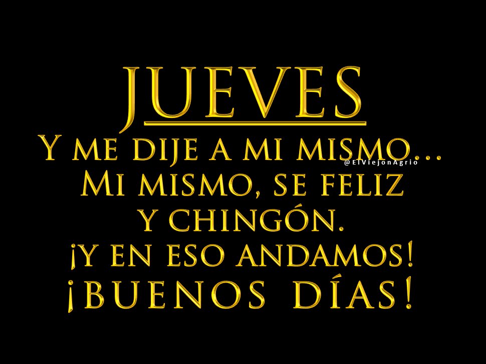 ElViejonAgrio's tweet photo. ¡ánimo!

A chingarle pero con mucho cuidado! https://t.co/nG3UWNdaLA