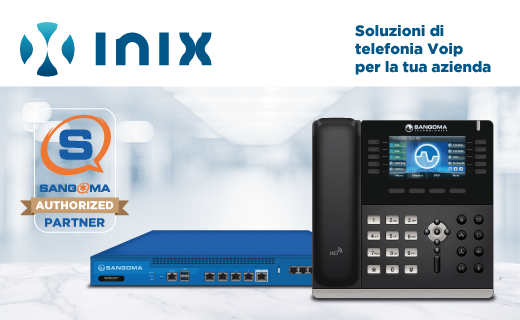 InixGroup's tweet photo. Abbiamo aggiunto alle nostre partnership @Sangoma per la rinomata affidabilità e la semplicità di integrazione delle soluzioni di telefonia Voip per aziende. #voip #telefonia #sangoma #partners #voicetechnology #helpdesk #contactcenter #inixgroup https://t.co/aaIqnoxwH9