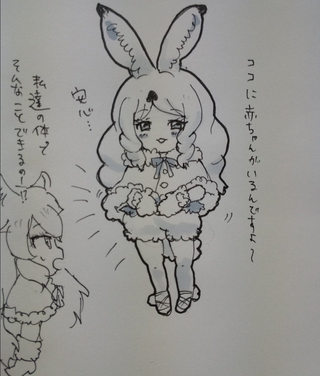 うさぎは疑似妊娠すると知って描いた過去絵掲載
地味に意味が分かりにくいのでこれダメです 